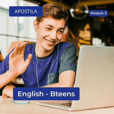 capa apostila -english bteens 2