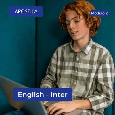 capa apostila -english inter 2