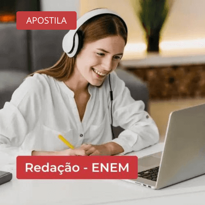 capa apostila – redação – enem